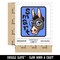 Smiling Smart Donkey with Glasses Waterproof Vinyl Phone Tablet Laptop Water Bottle Sticker Set - 5 Pack